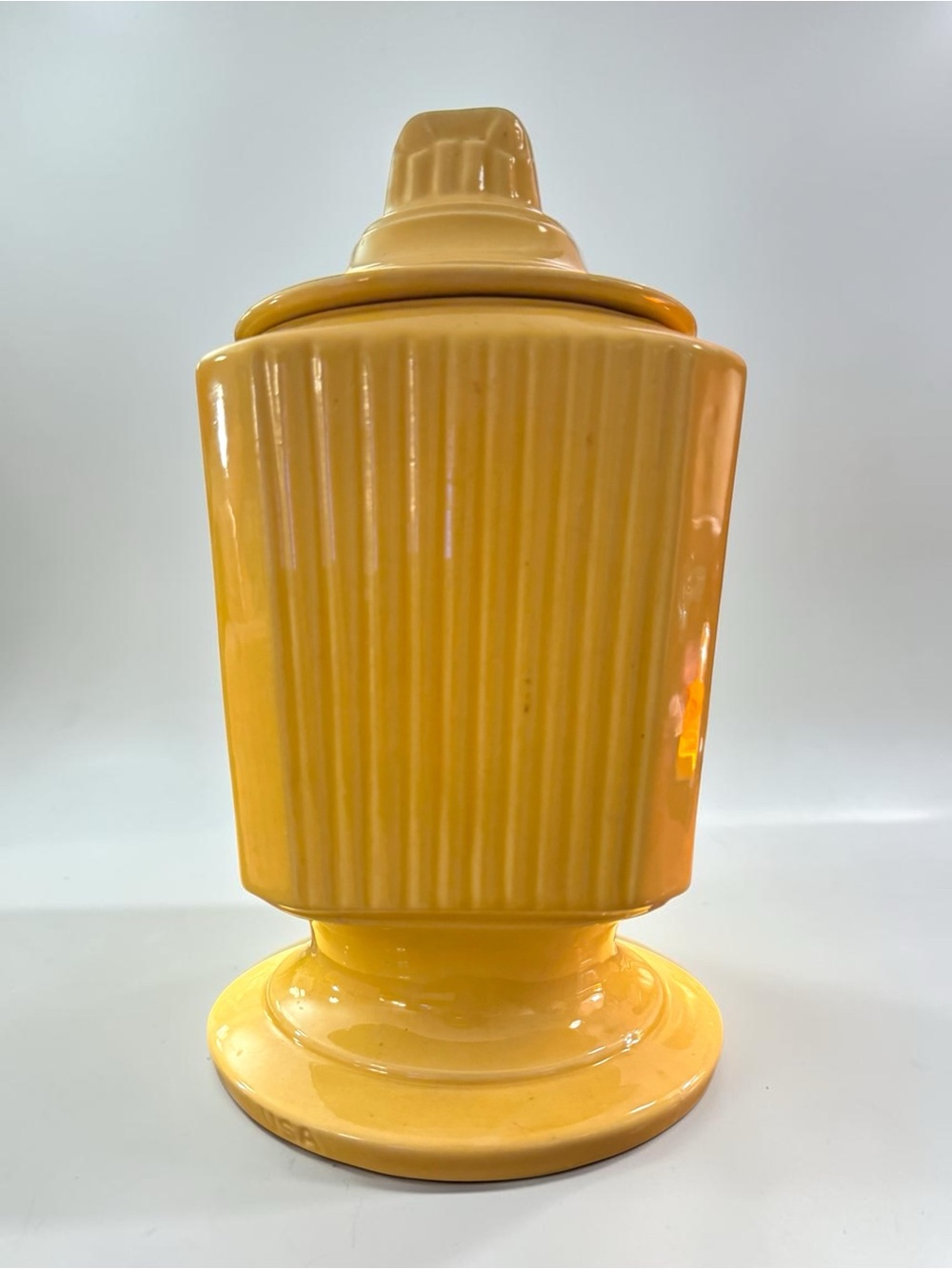 Vintage Mid Century MCM Art Deco Cookie Jar USA